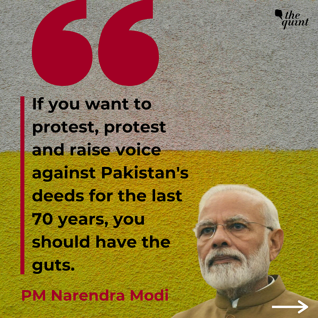 ‘Why Not Protest Against Pak’s Atrocities on Minorities’: PM Modi