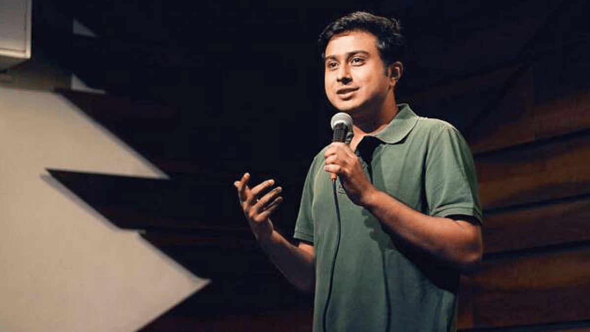 “What he did broke the internet, and he did it with a man who’s breaking the country”, says comic Anirban Dasgupta.
