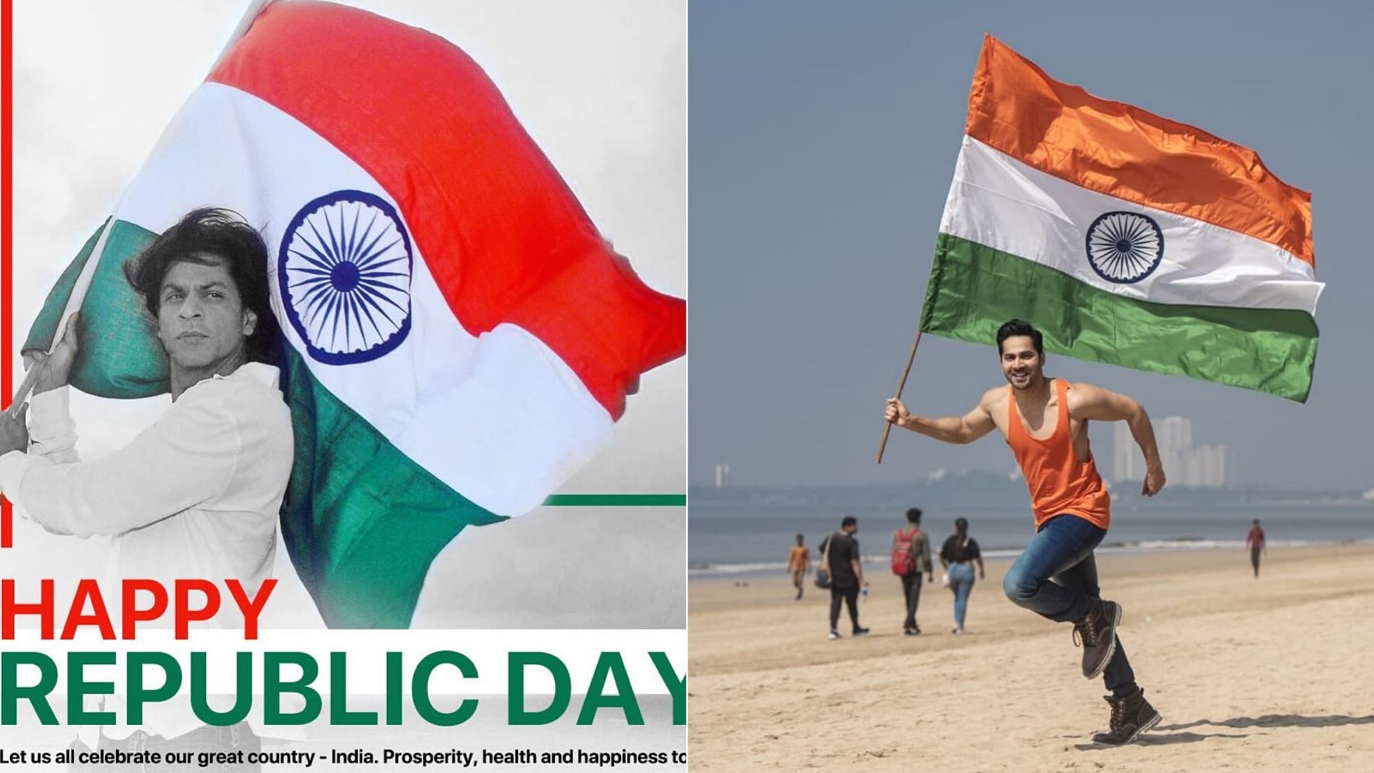 SRK, Big B, Varun Dhawan and a slew of other stars send wishes for Republic Day.