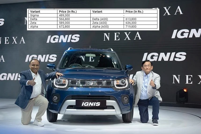 Prices of the Maruti Suzuki Ignis range between Rs 4.9 lakh and Rs 7.2 lakh ex-showroom. 