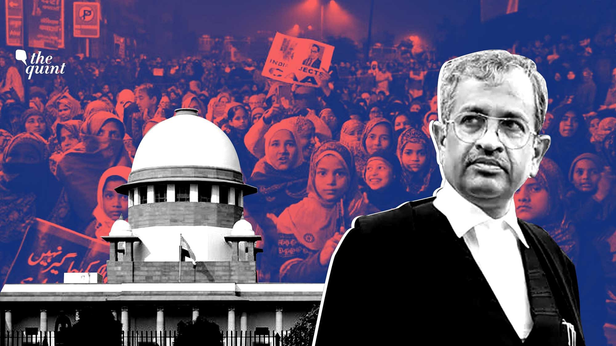 The Supreme Court has appointed senior advocate Sanjay Hegde (pictured) and advocate Sadhana Ramachandran to speak to the protesters about moving to an alternate site.