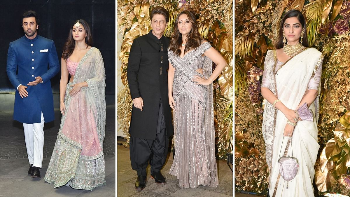 In Pics: Ranbir, Alia, SRK, Sonam at Armaan Jain’s Wedding Party