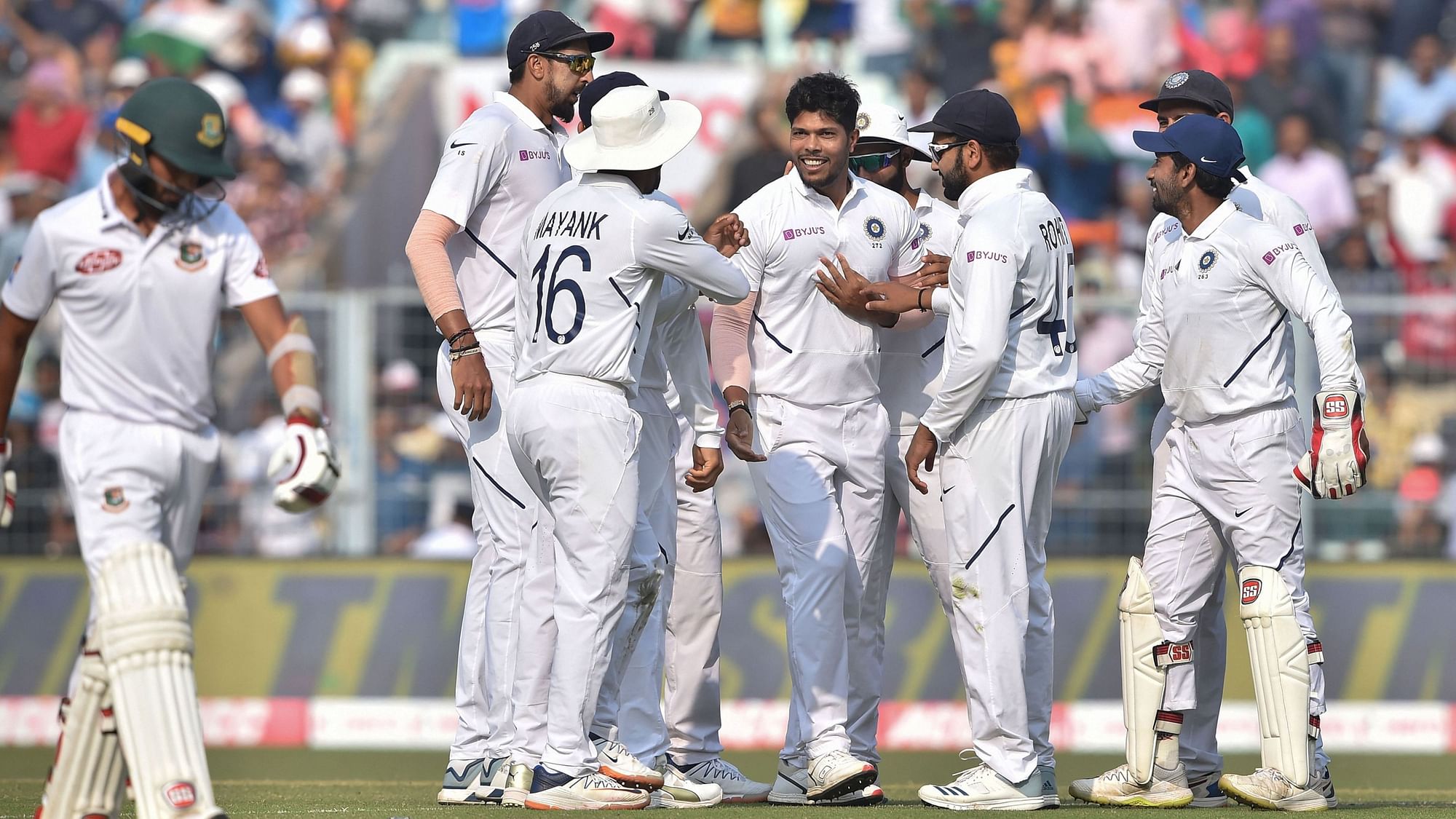 India played their maiden pink-ball Test against Bangladesh at Kolkata’s Eden Gardens in November last year.