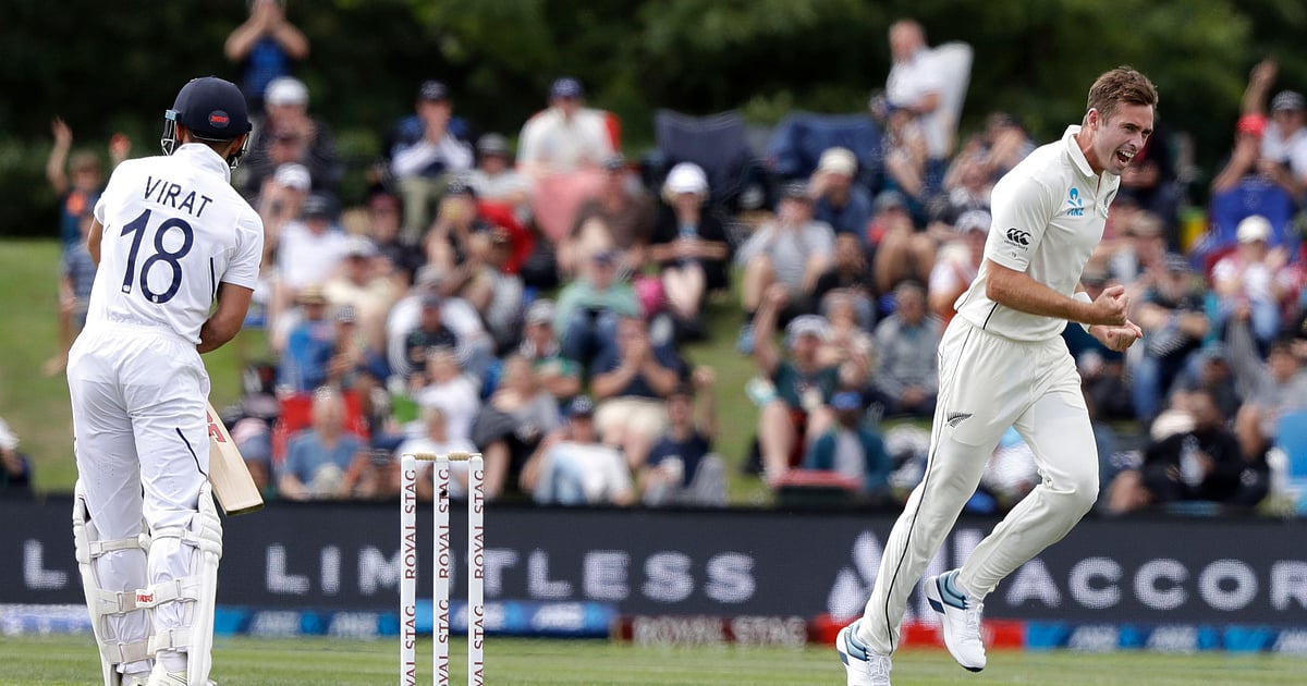 Kohli S Misery Continues Falls To Southee For Record 10th Time