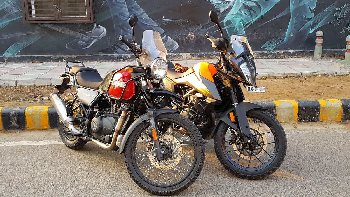 While the KTM 390 Adventure is tech-loaded, the Royal Enfield Himalayan BS-VI still has plenty going for it.