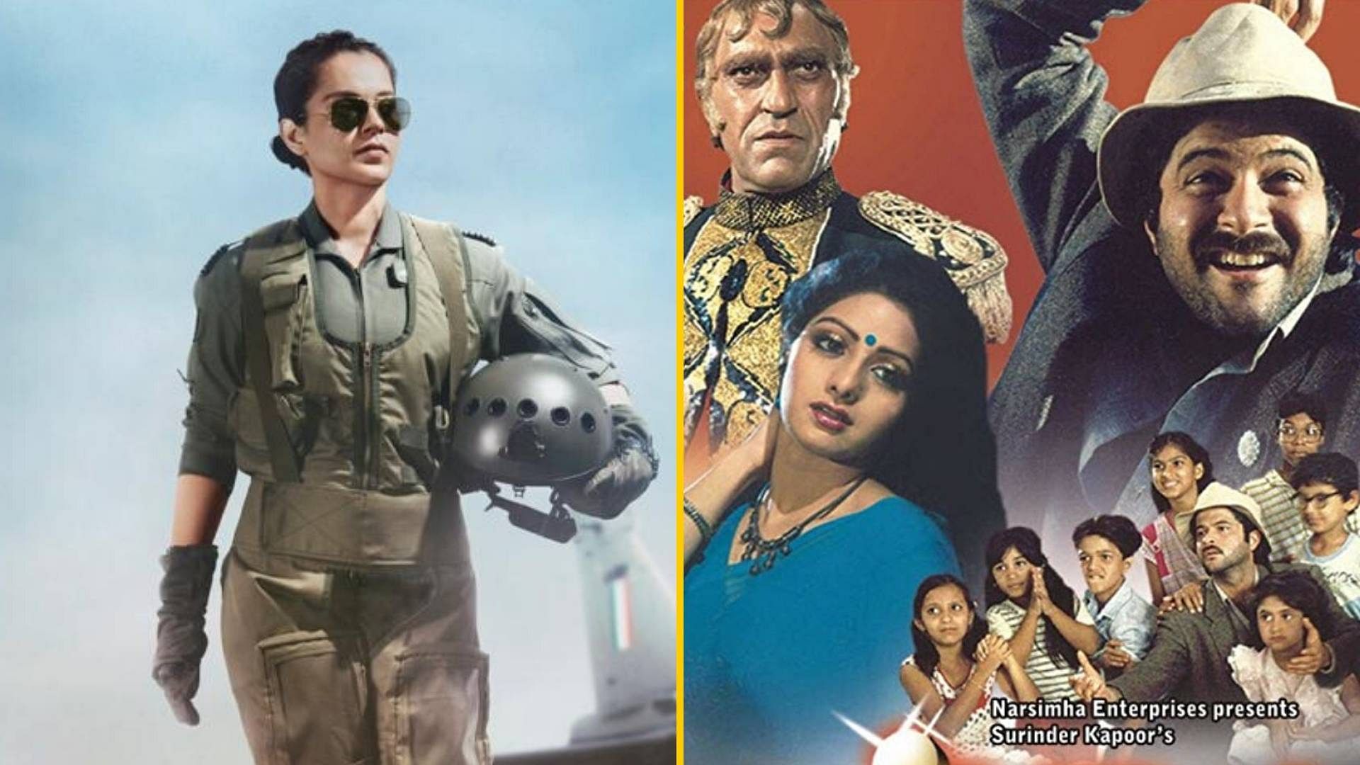 Kangana Ranaut as an IAF pilot in <i>Tejas</i>; Ali Abbas Zafar will direct a trilogy based on 1987’s <i>Mr India.</i>