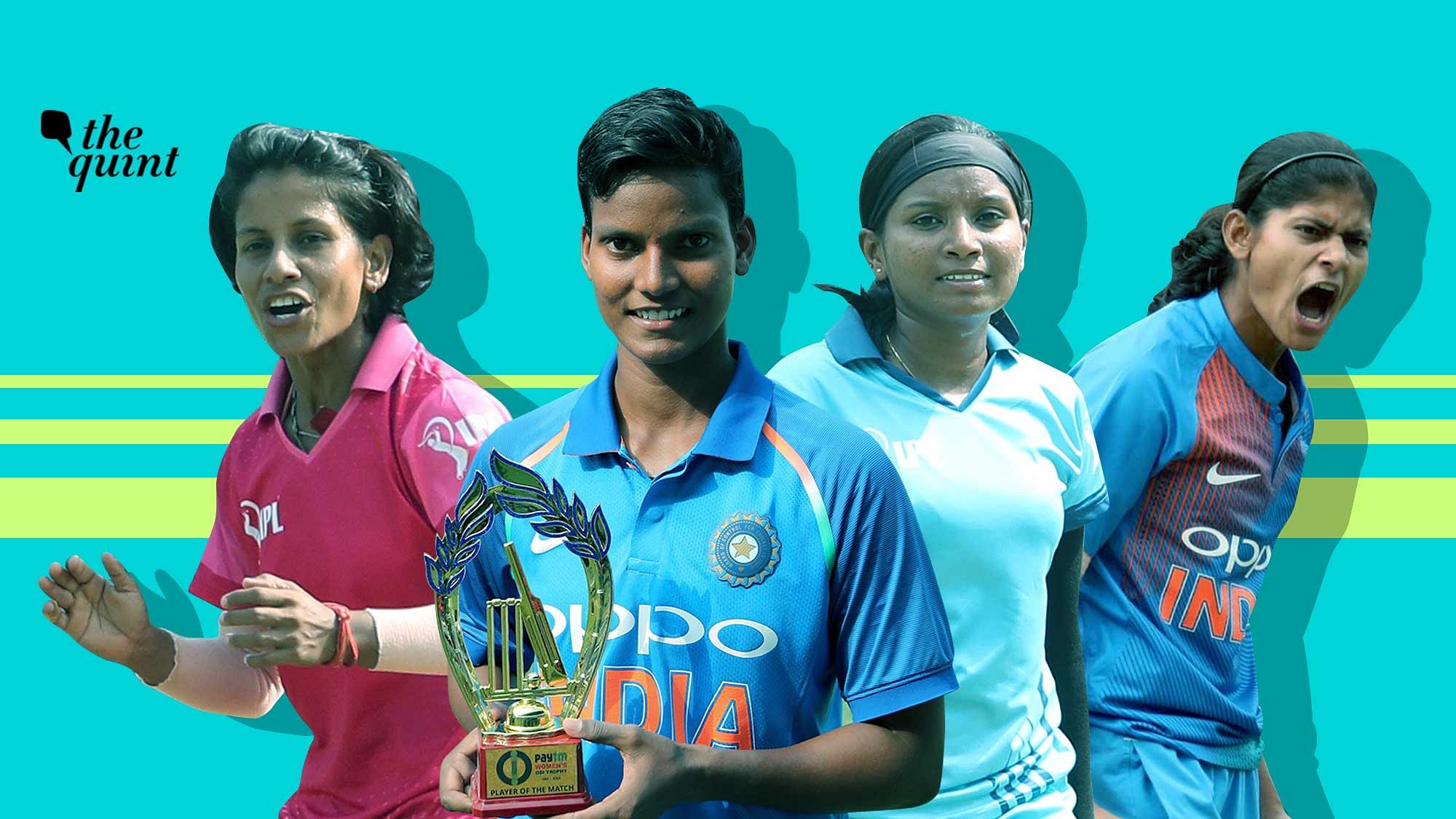(From left to right) Poonam Yadav, Deepti Sharma, Rajeshwari Gayakwad and Radha Yadav are the four spinners India have in their T20 World Cup squad.