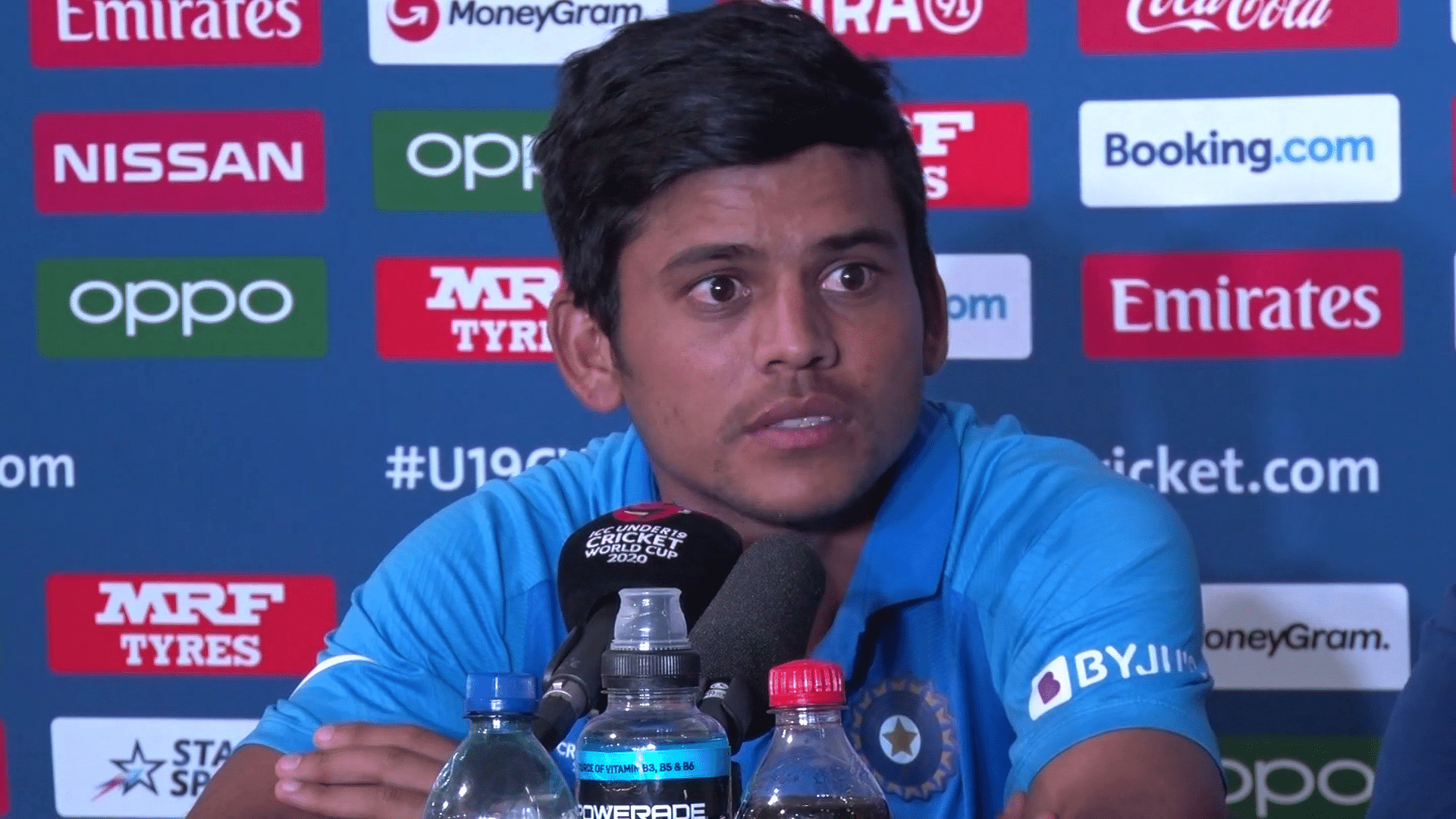 Indian skipper Priyam Garg blamed his batsmen after the side lost the Under-19 World Cup final to Bangladesh saying that the 178-run target set wasn’t a good score.