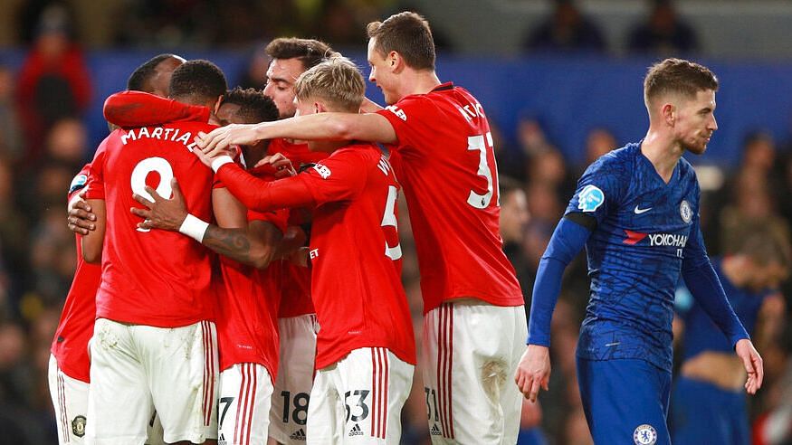 With the win, Manchester United climbed to seventh place — three points behind Chelsea who stay fourth.