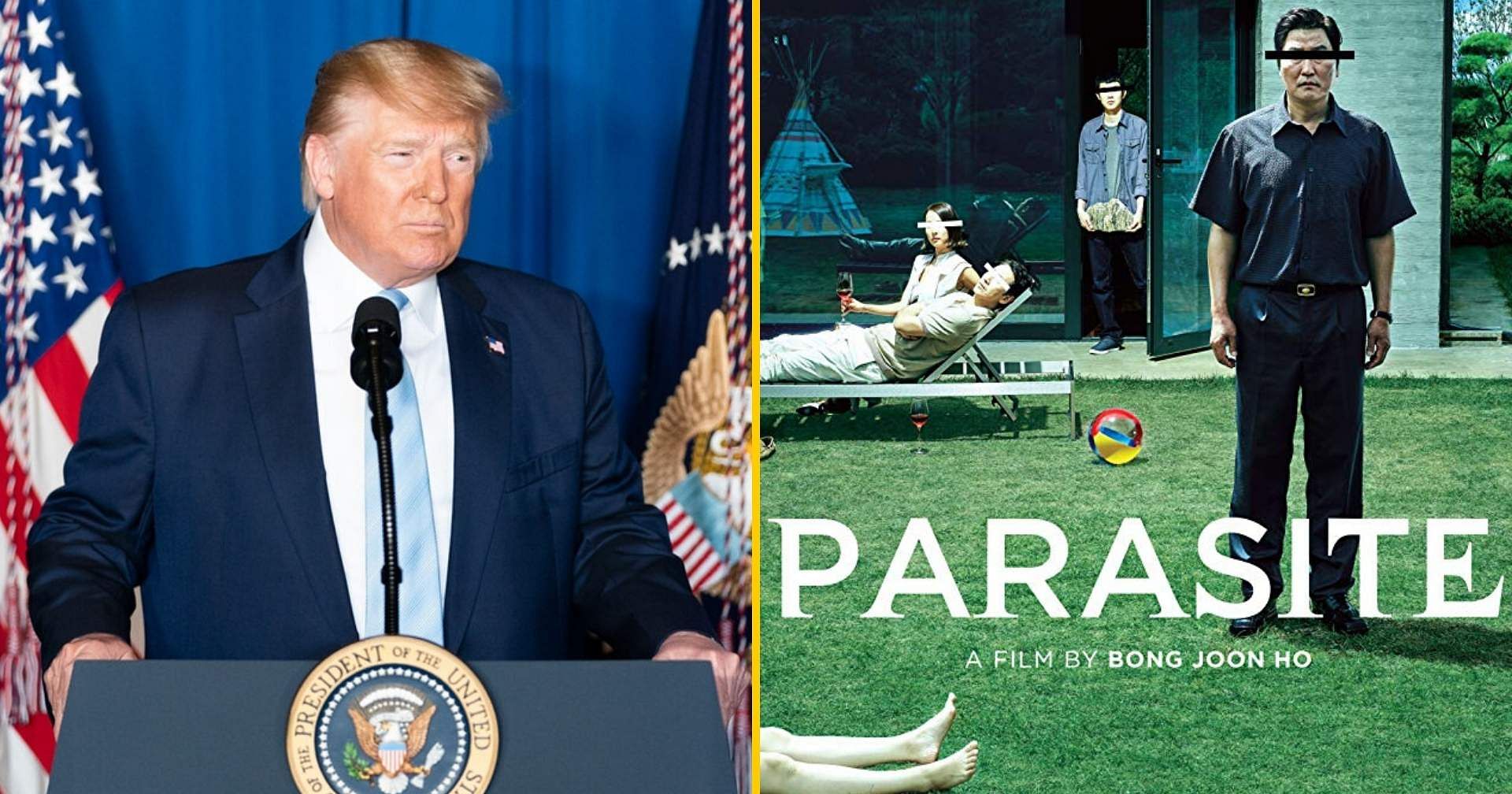 Trump Scoffs at ‘Parasite’ Win; Calls Brad Pitt a ‘Little Wiseguy’