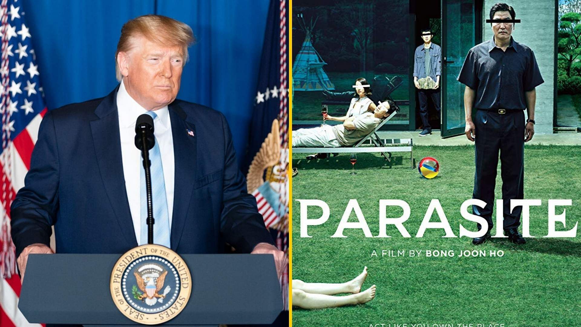 Donald Trump has criticised <i>Parasite</i>’s Oscar win.