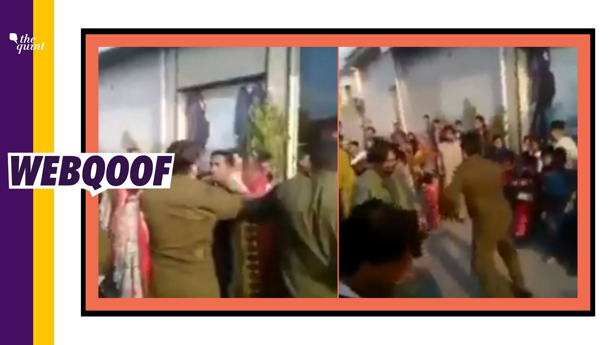 A viral video falsely claimed that the women beaten up in the video are Hindus.