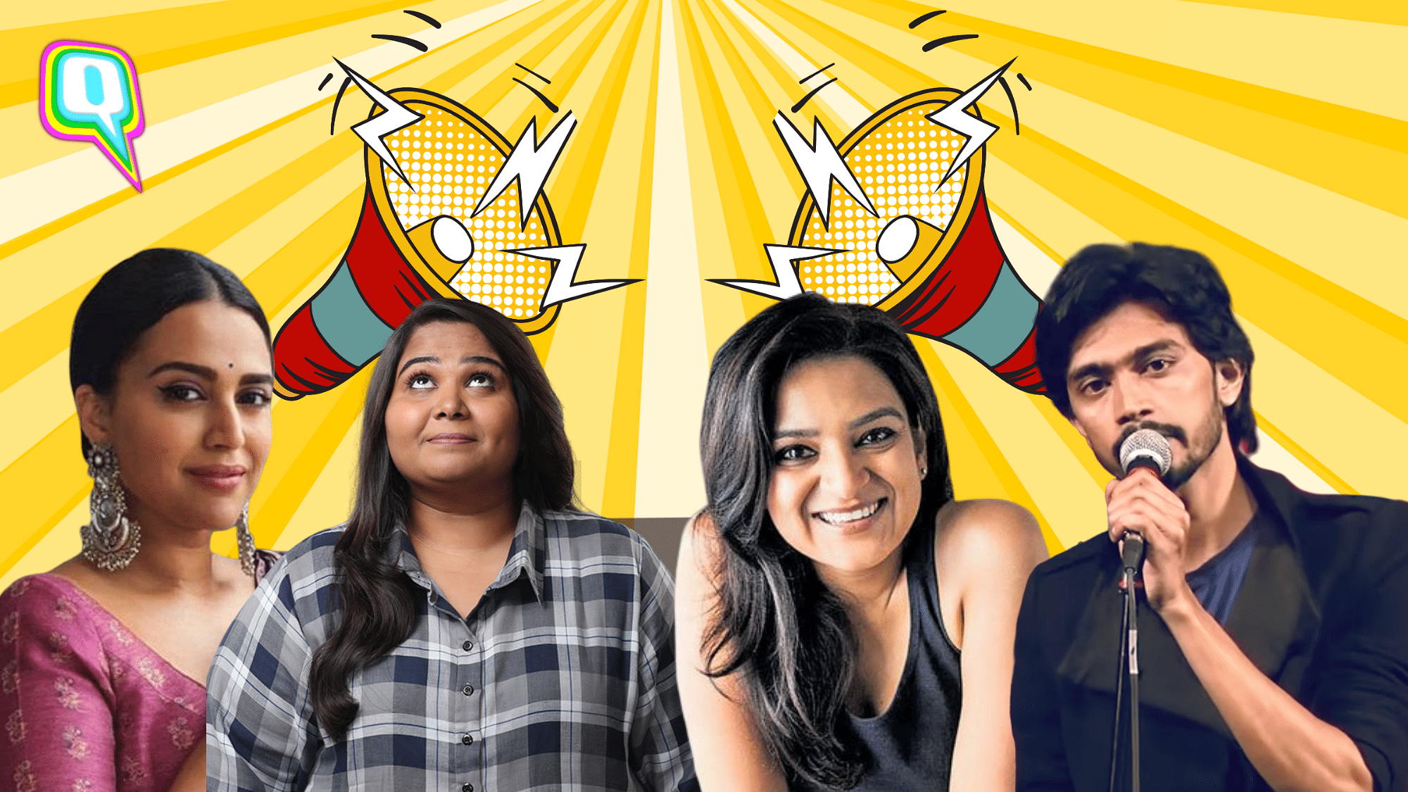 Artists react to the propaganda being spread against anti-CAA protesters. Featuring Swara Bhasker, Aamir Aziz, Sumukhi Suresh, Kaneez Surka and more!