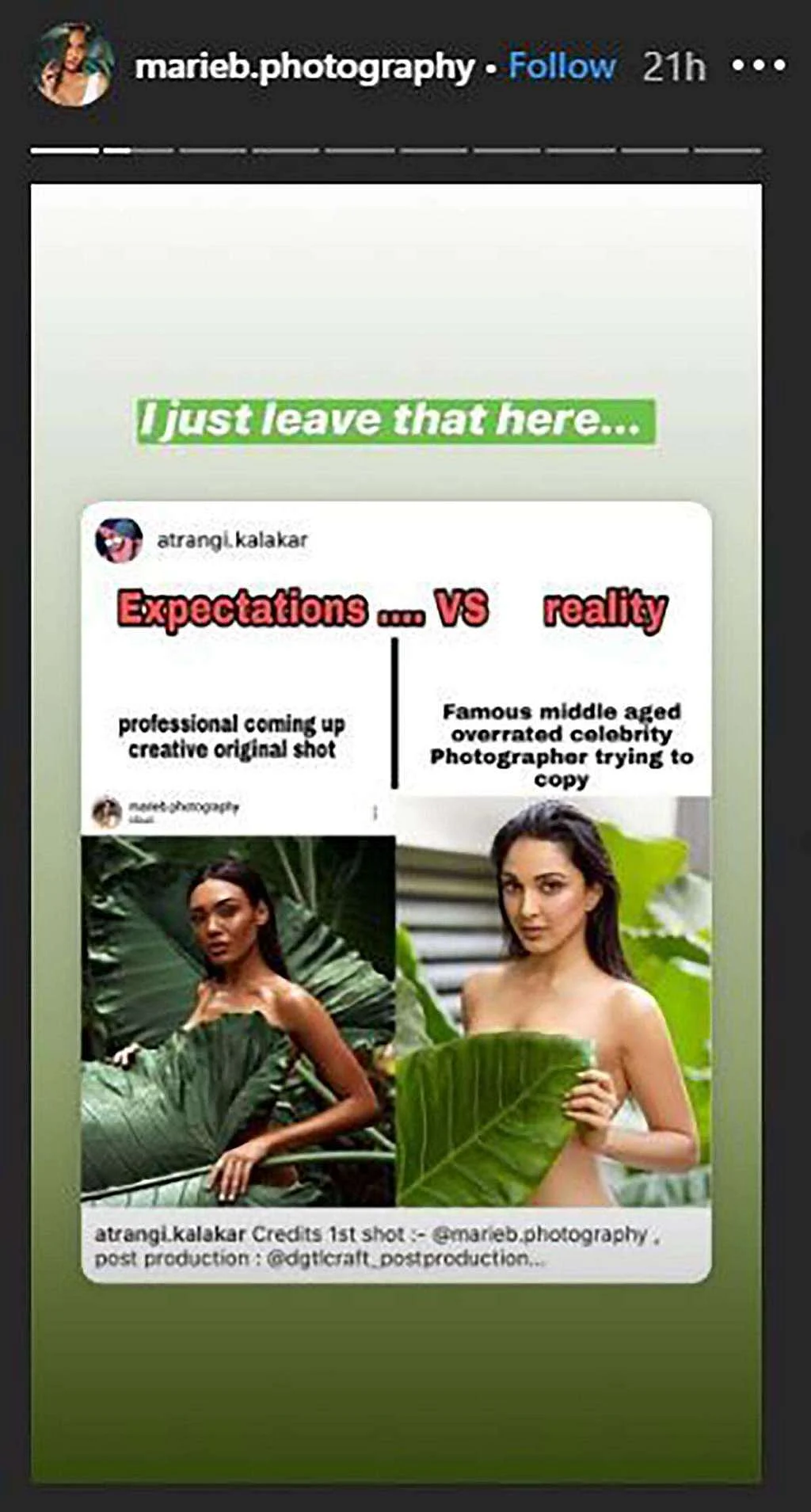 Dabboo Ratnani Uses Tabu’s Pic, Responds to Plagiarism Accusation