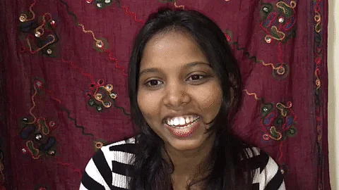 22-year-old Ashwini’s mother put her in a hostel at the age of eight. She disliked being there and wanted to see the world.