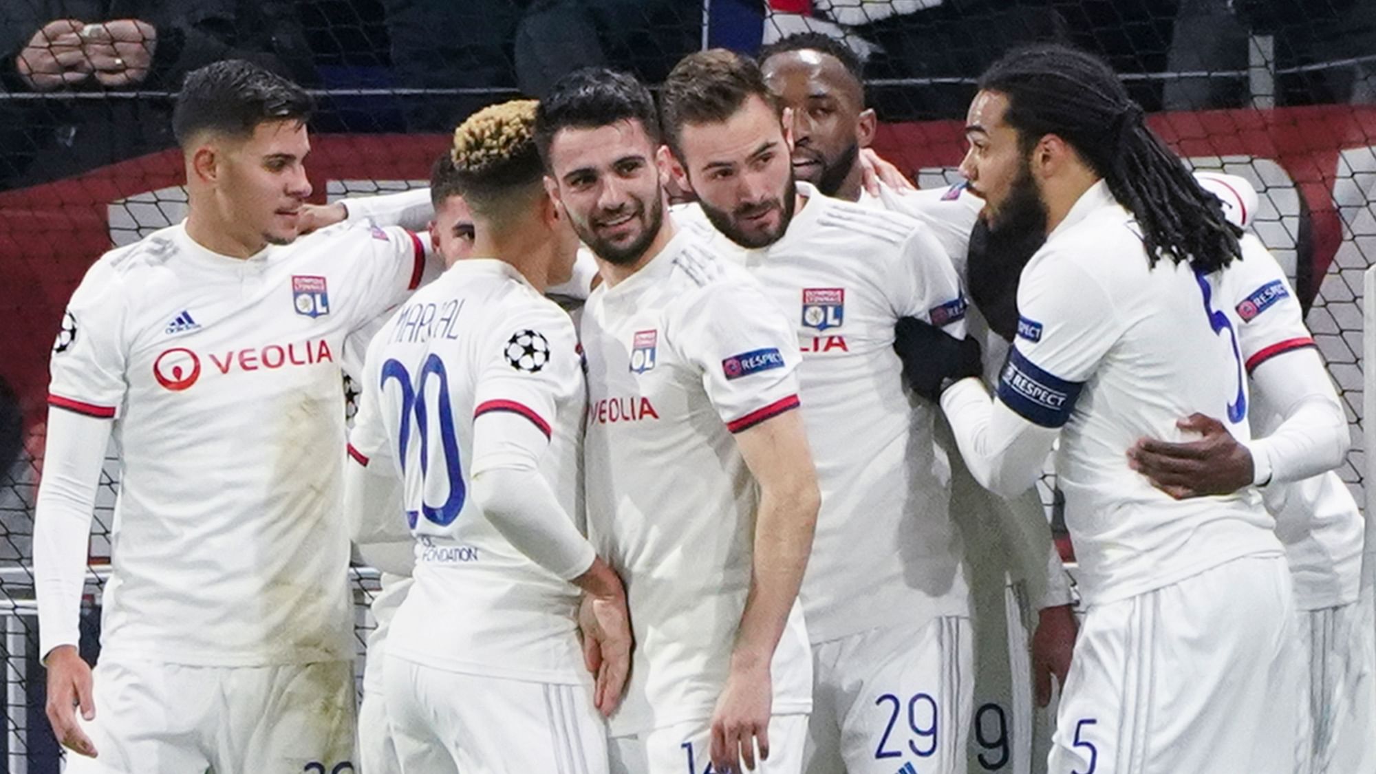 Midfielder Tousart netted in the 31st minute on Wednesday to give Lyon a lead.