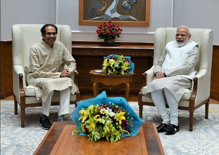This is Uddhav Thackeray’s first trip to the national capital after becoming chief minister in November.
