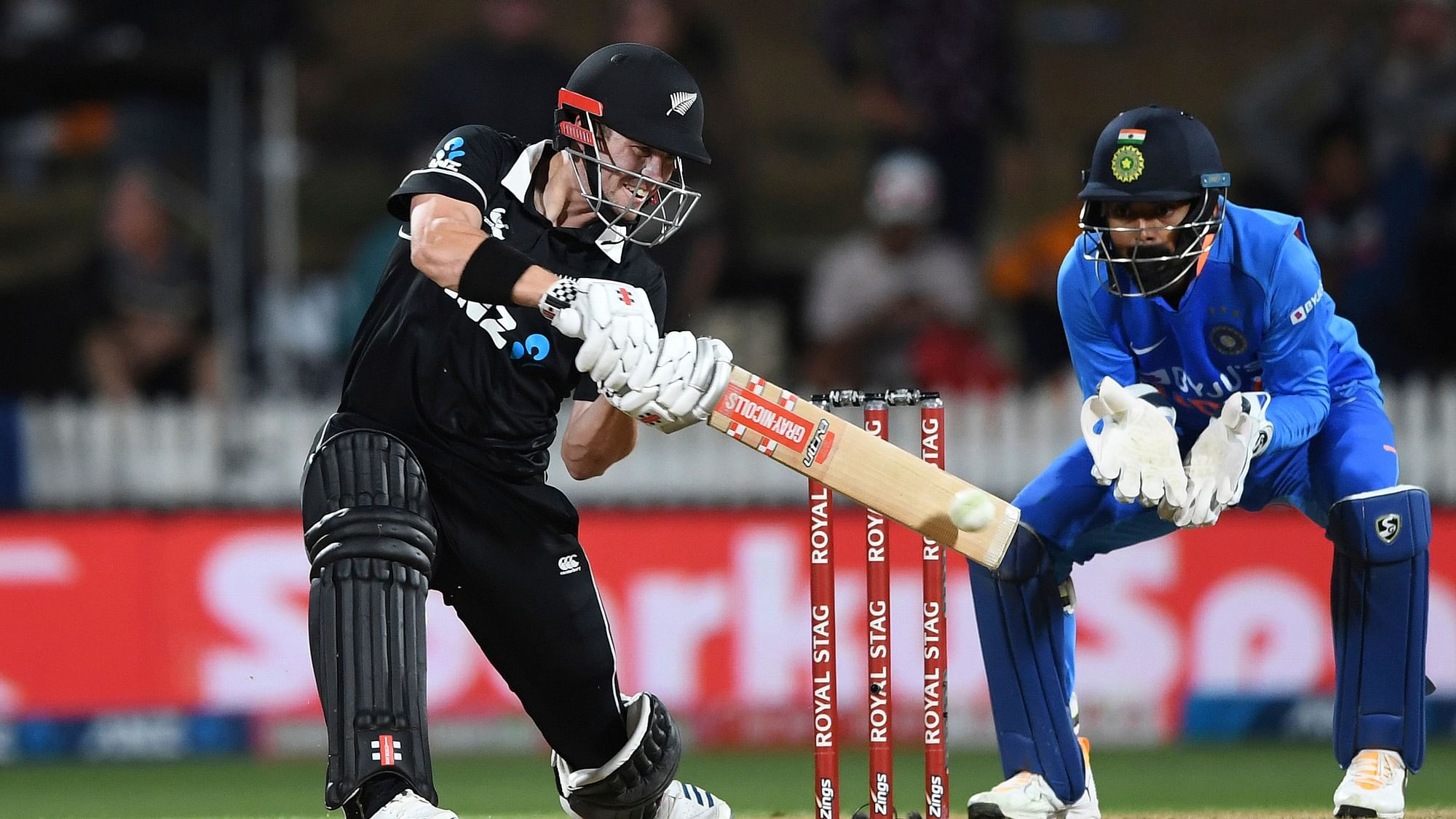 Riding on Ross Taylor’s 21st hundred, the hosts chased down their highest total in ODIs on Wednesday to take a 1-0 lead in the three-match series.