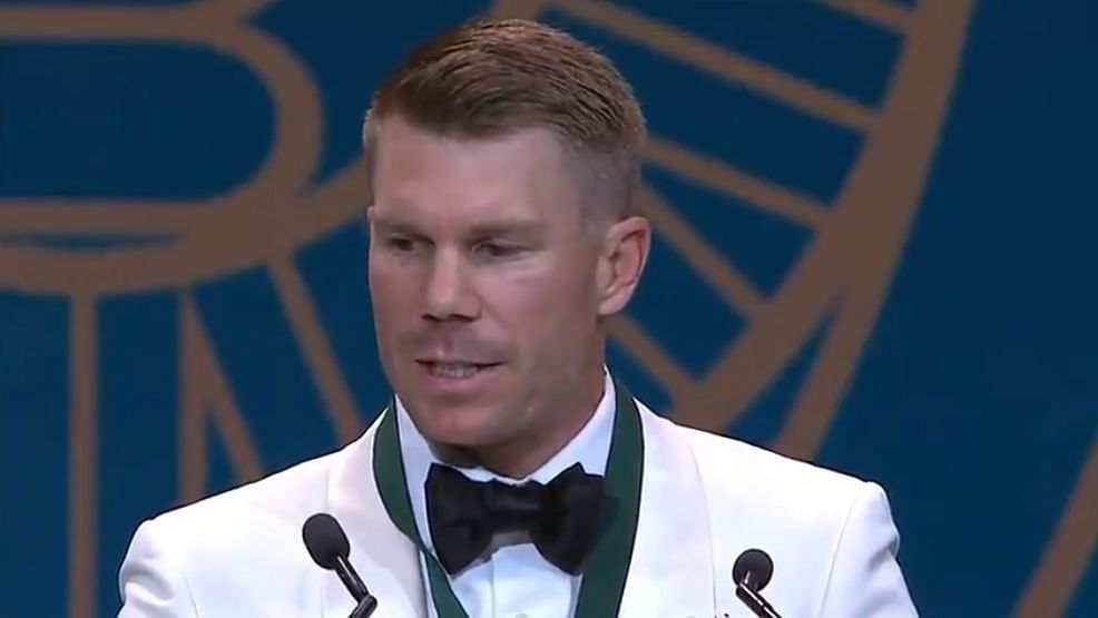 David Warner on Monday said, “I’ve let you guys down in the past”, recalling his one-year ball-tampering ban.