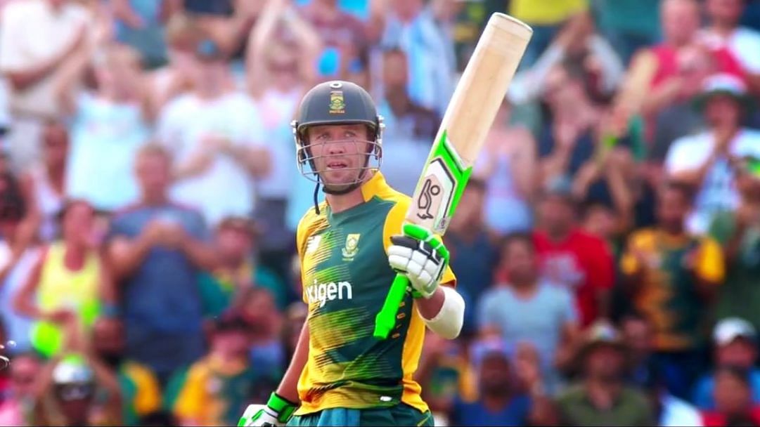 AB de Villers has played 78 T20Is in which he has scored 1672 runs, averaging 26.12 with a strike rate of 135.16.