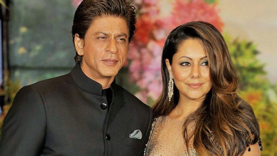 Gauri Khan recently held an event at her designer studio, where SRK made an impromptu appearance.