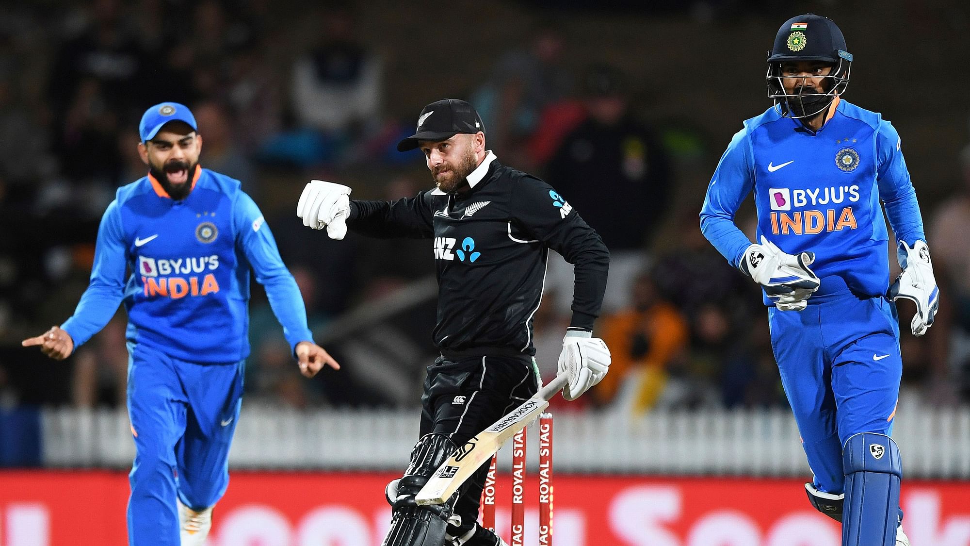 The Black Caps chased down their highest-ever total in ODI cricket at Seddon Park.