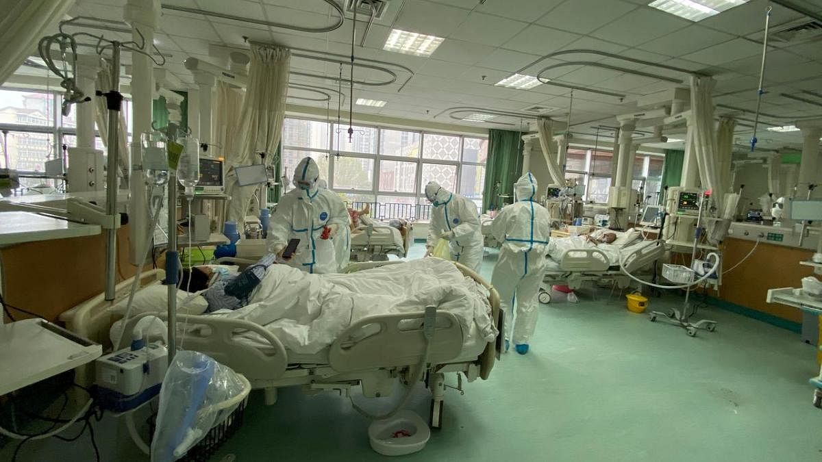 China's National Health Commission (NHC) said the new confirmed cases declined to 394