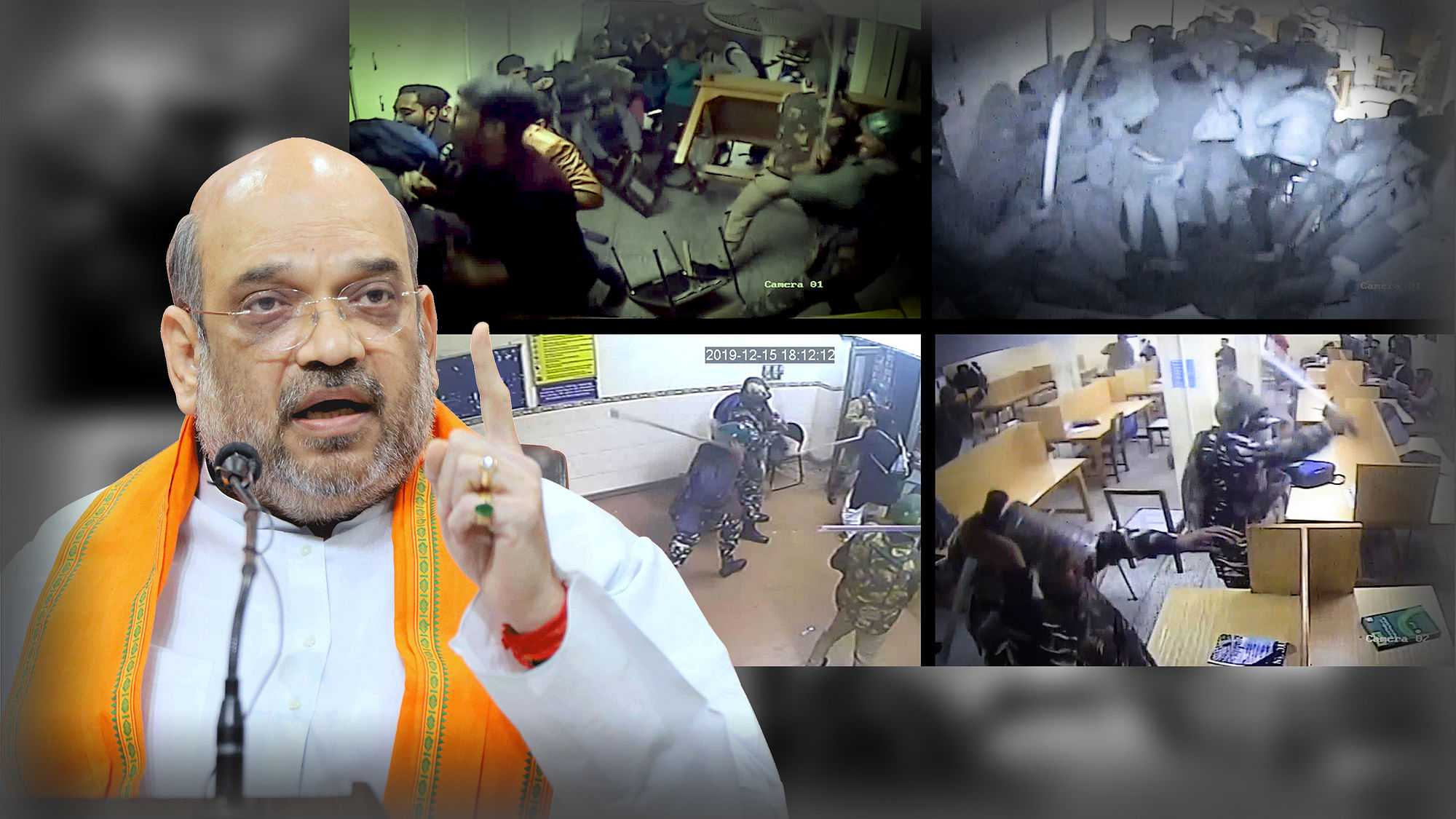 What Amit Shah claimed and what CCTV shows.