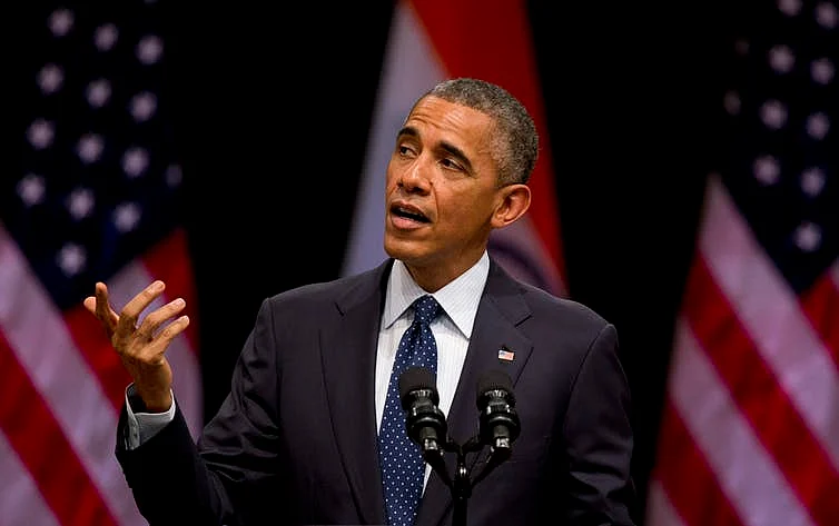 President Barack Obama during his second visit to India in 2015