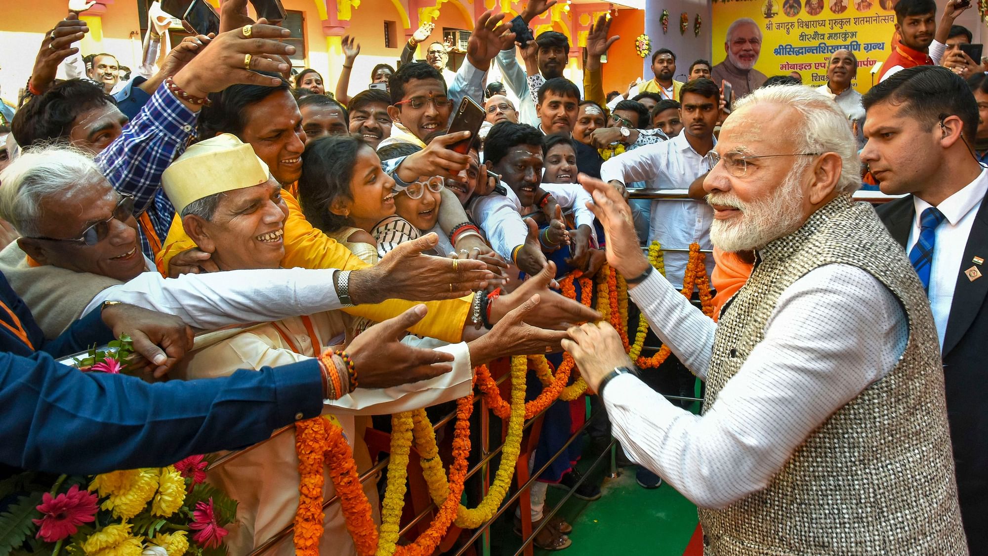  Prime Minister Narendra Modi  in Varanasi. File photo.