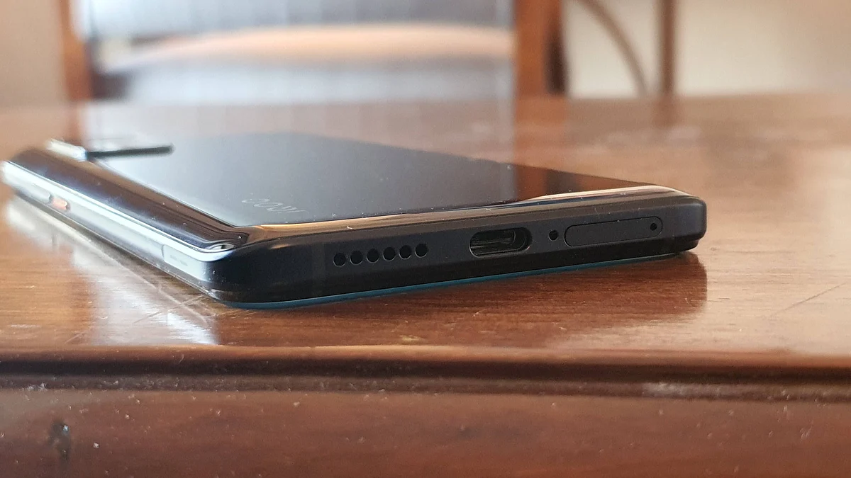 The phone comes with Type-C USB charging.