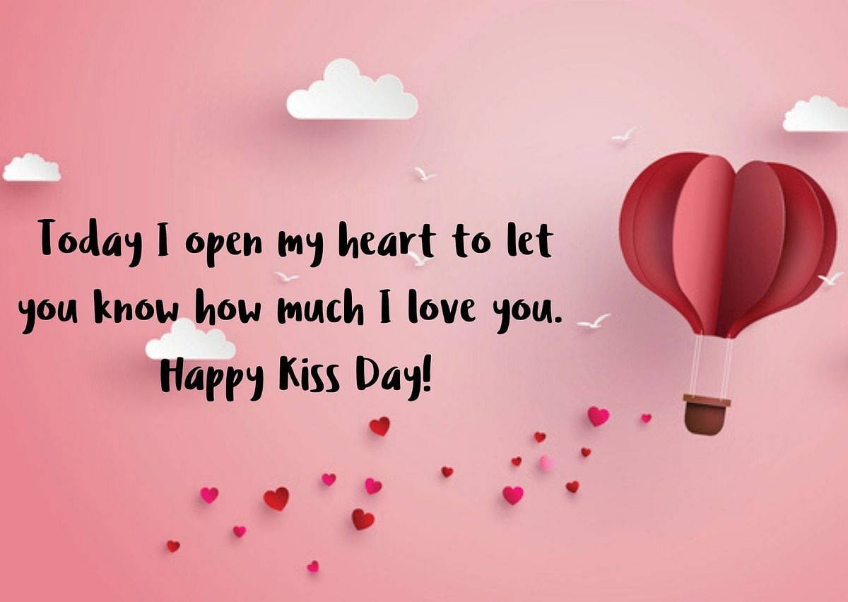 Here are some amazing Kiss Day wishes, quotes, images and greetings.