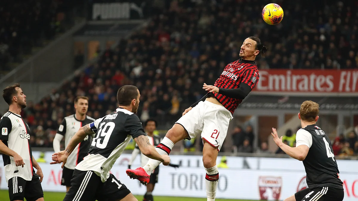 Ronaldo Rescues 1-1 Draw for Juventus at Milan in Semi-Final