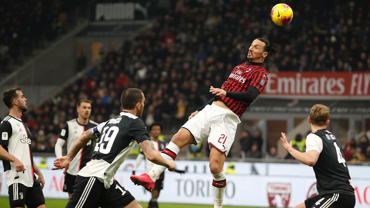 Milan went down to 10 men when Hernández was shown a second yellow card for a foul on Paulo Dybala.