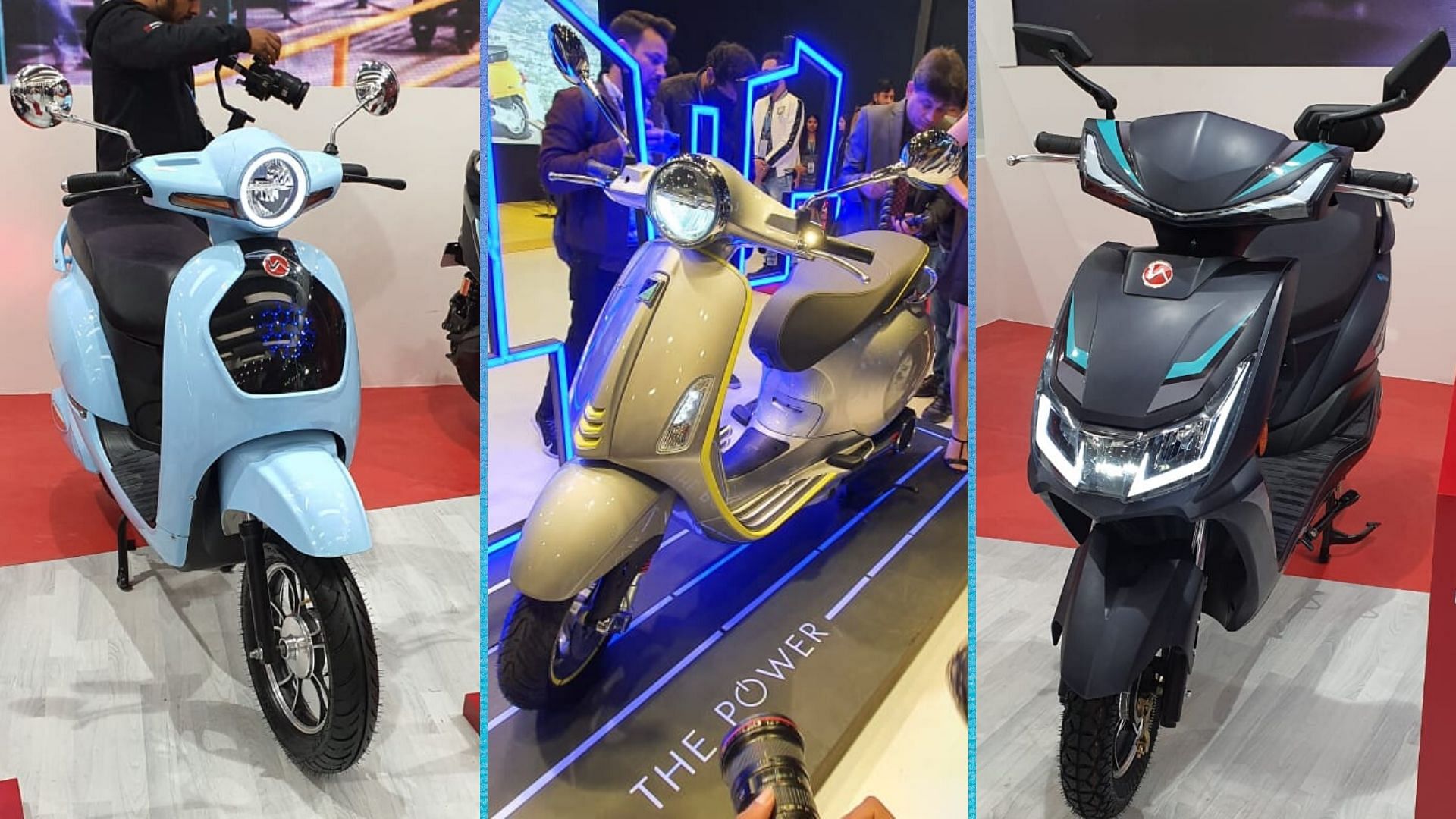 Here are some of the electric scooters that debuted at the Auto Expo.