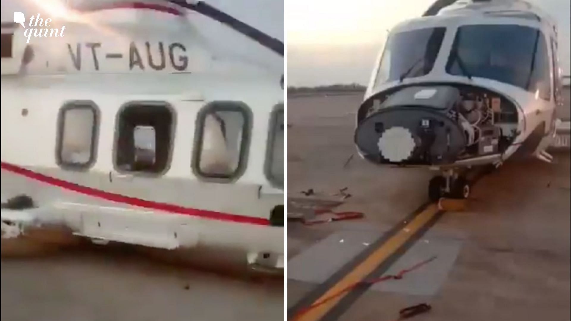 A 25 year-old-man sneaked into a govt hanger at Bhopal airport and damaged a parked helicopter before being caught by CISF.