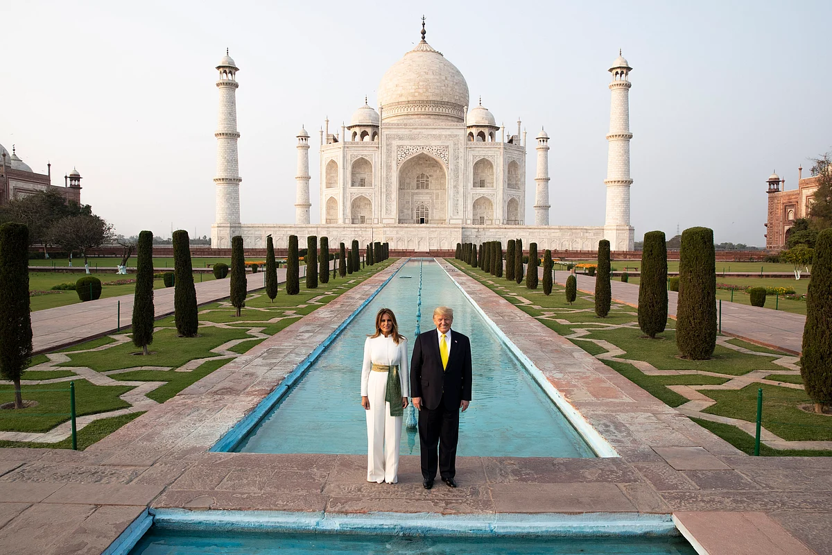 ‘Inspires Awe’: Trump After Taj Mahal Stroll With Melania Trump