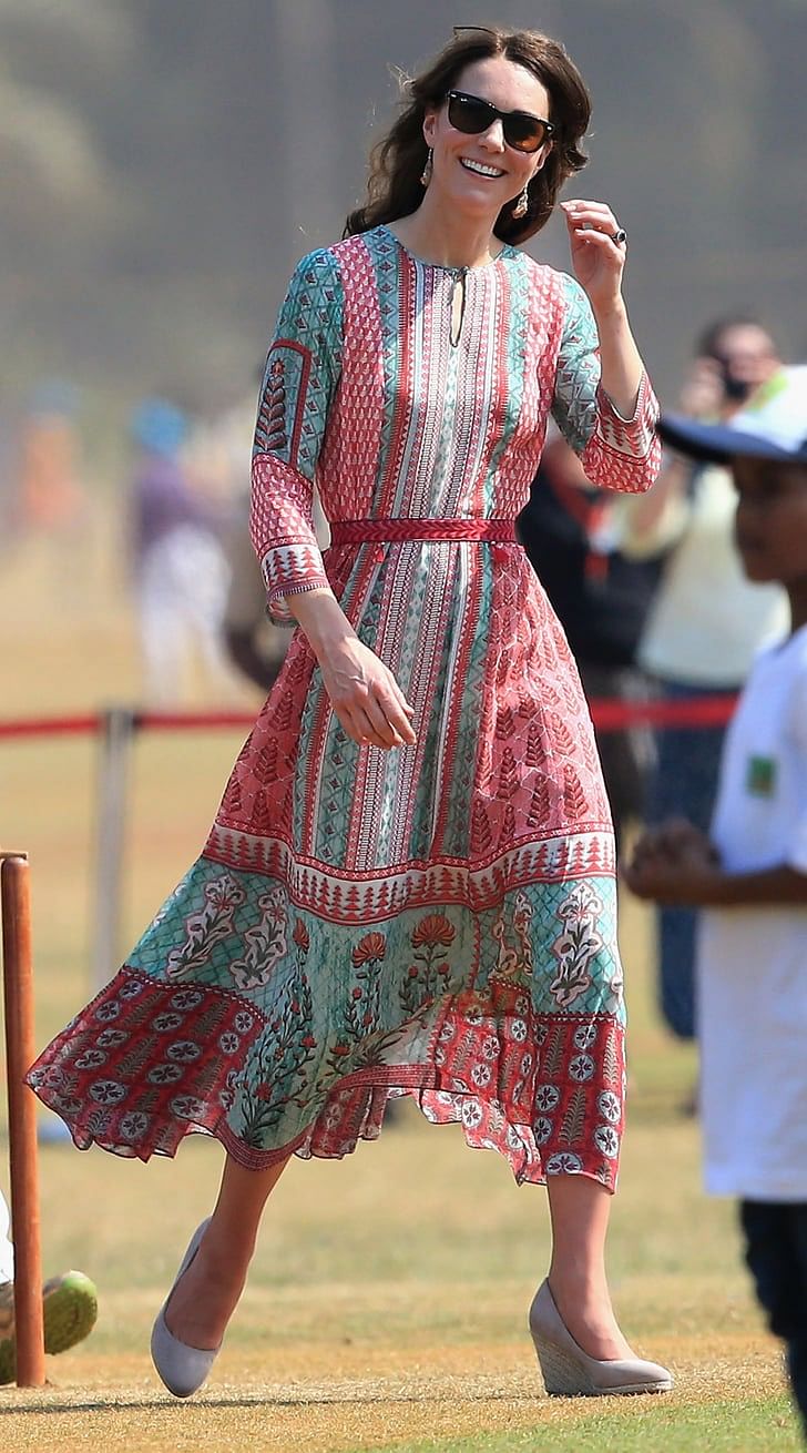 Ivanka Trump chooses an Anita Dongre design for Day 2 in India.