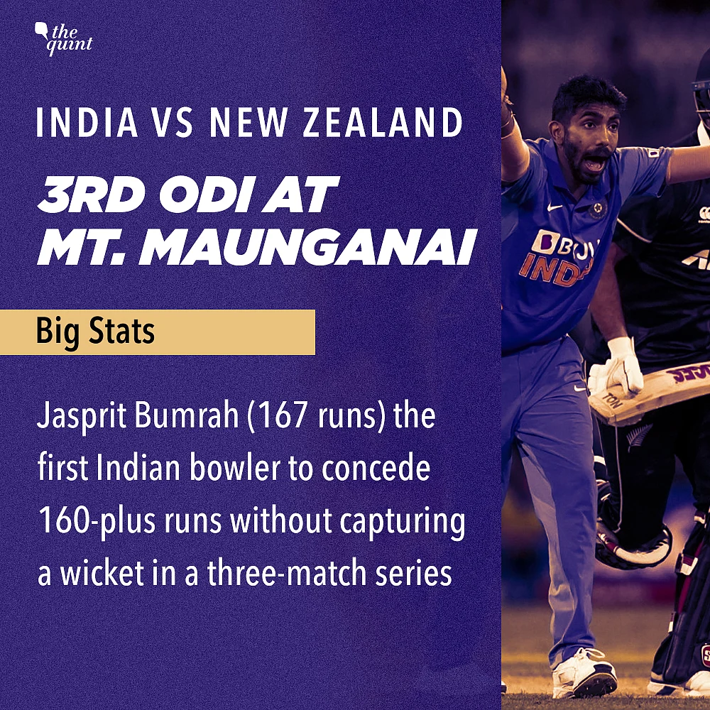Stats: India Register a Dubious Record After Losing 3rd ODI vs NZ