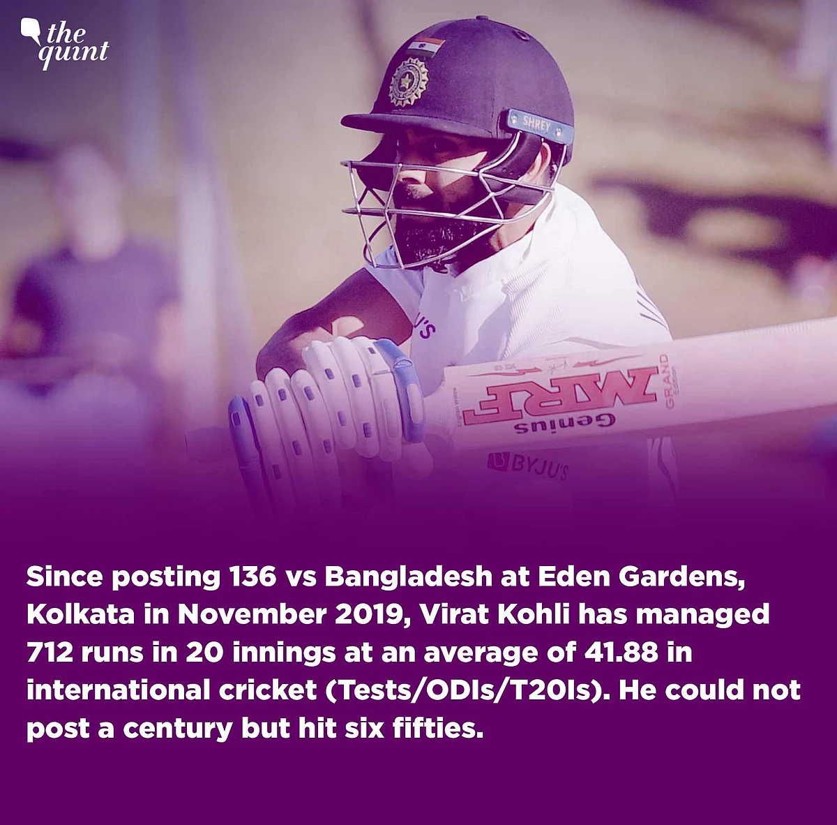 No Century in 20 Innings: Batsman Virat Kohli Under Fire in NZ