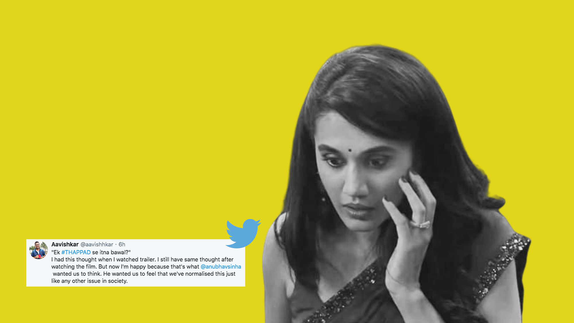 Twitter gives a thumbs up to Taapsee Pannu’s ‘Thappad’