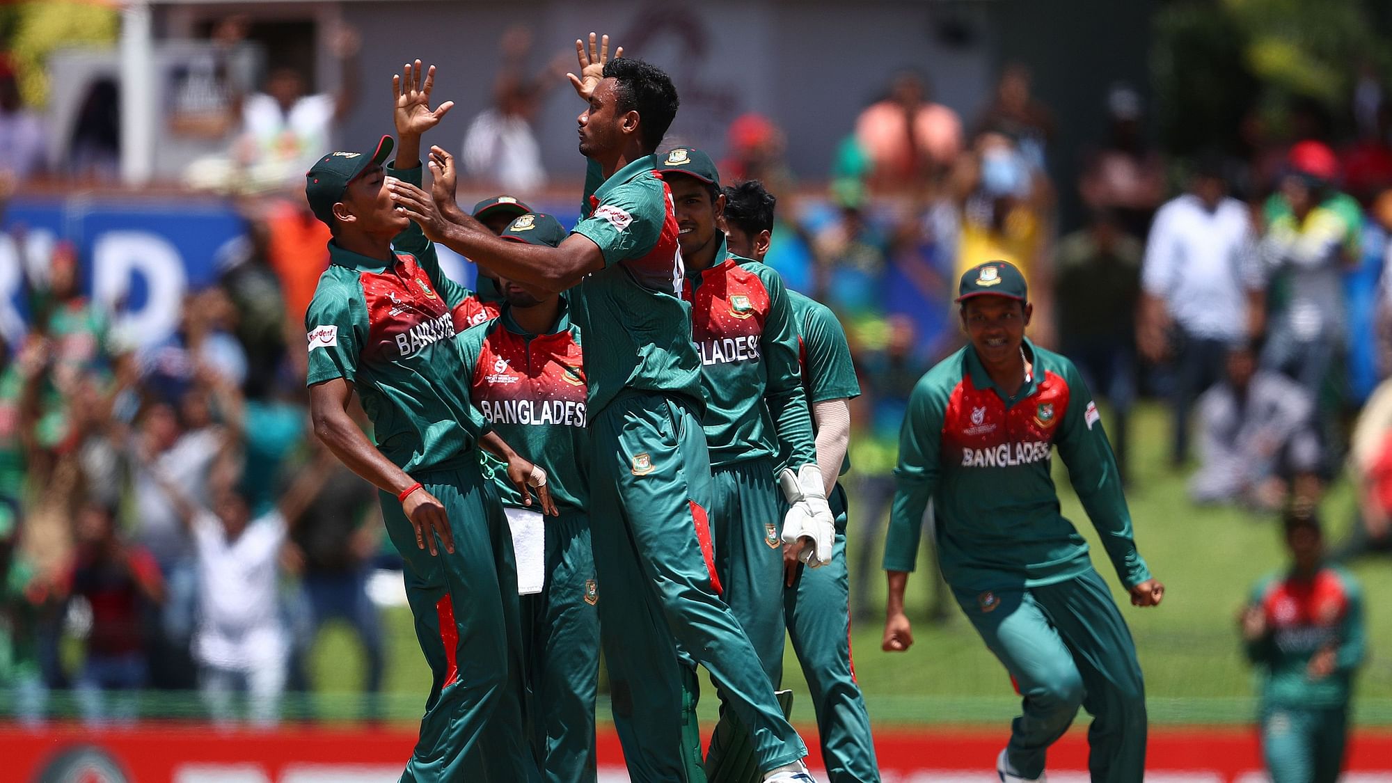 Bangladesh beat the Indian colts by three wickets (via DLS) at the Senwes Park on Sunday to lift their maiden ICC U-19 World Cup trophy.