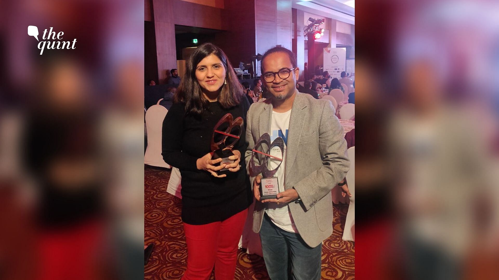 The Quint bagged two silvers at the 10th India Digital Awards.
