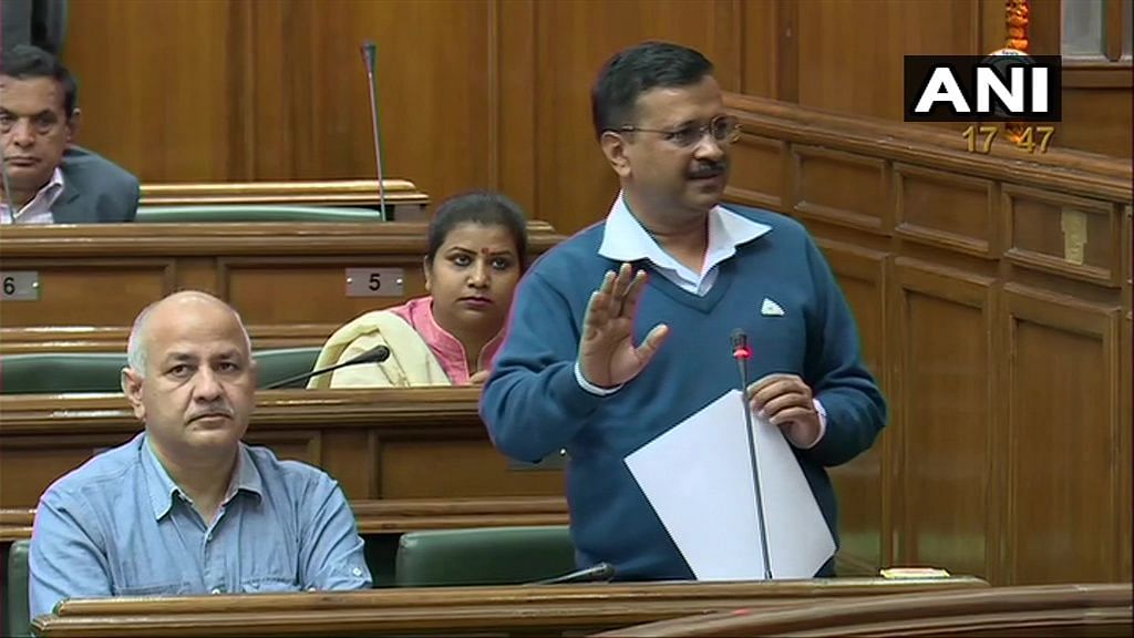 Chief Minister Arvind Kejriwal addressed the Delhi Assembly, speaking about the violence that has spread across Northeast Delhi.