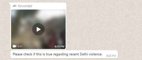 MP Video of Mob Beating Farmers Viral As ‘RSS Atrocity’ in Delhi