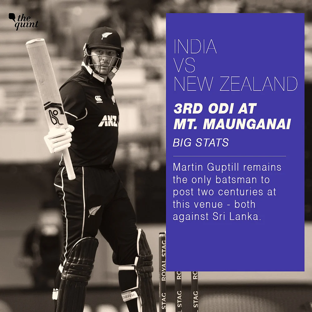 Stats: Team India Unbeaten in ODIs at Bay Oval in Mt Maungania