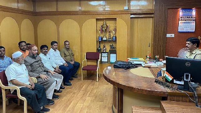Owaisi meeting Bidar SP