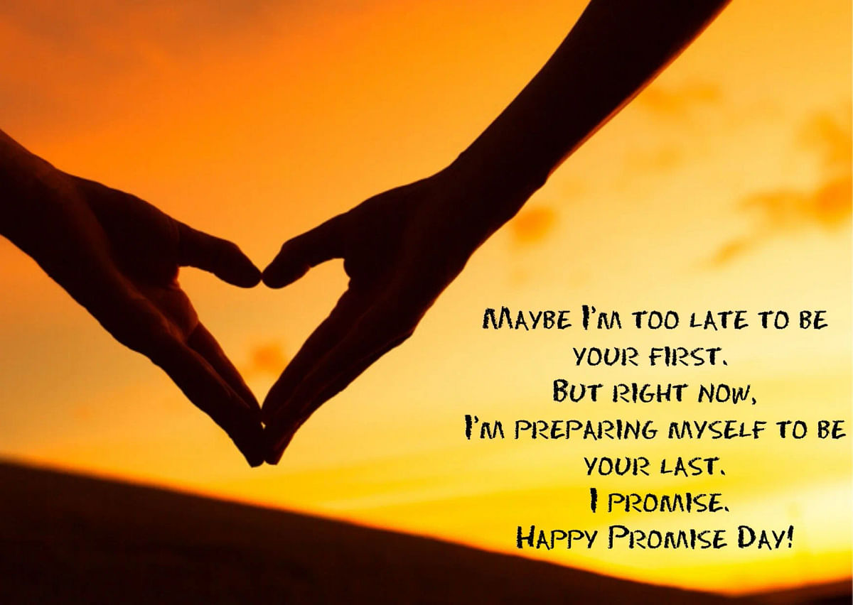 Here are some wishes, images and quotes on the occasion of Promise Day.