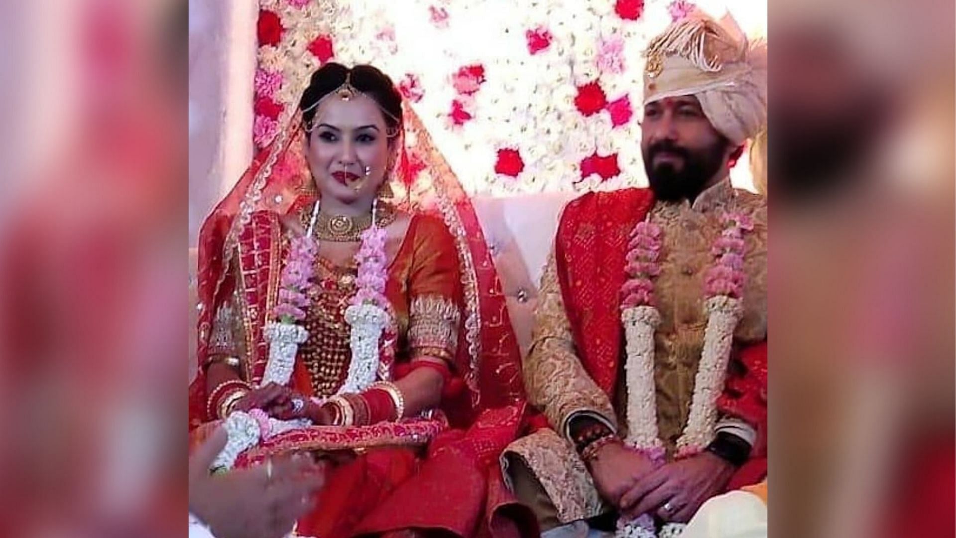 First pictures of Kamya Punjabi and Shalabh Dang as bride and groom