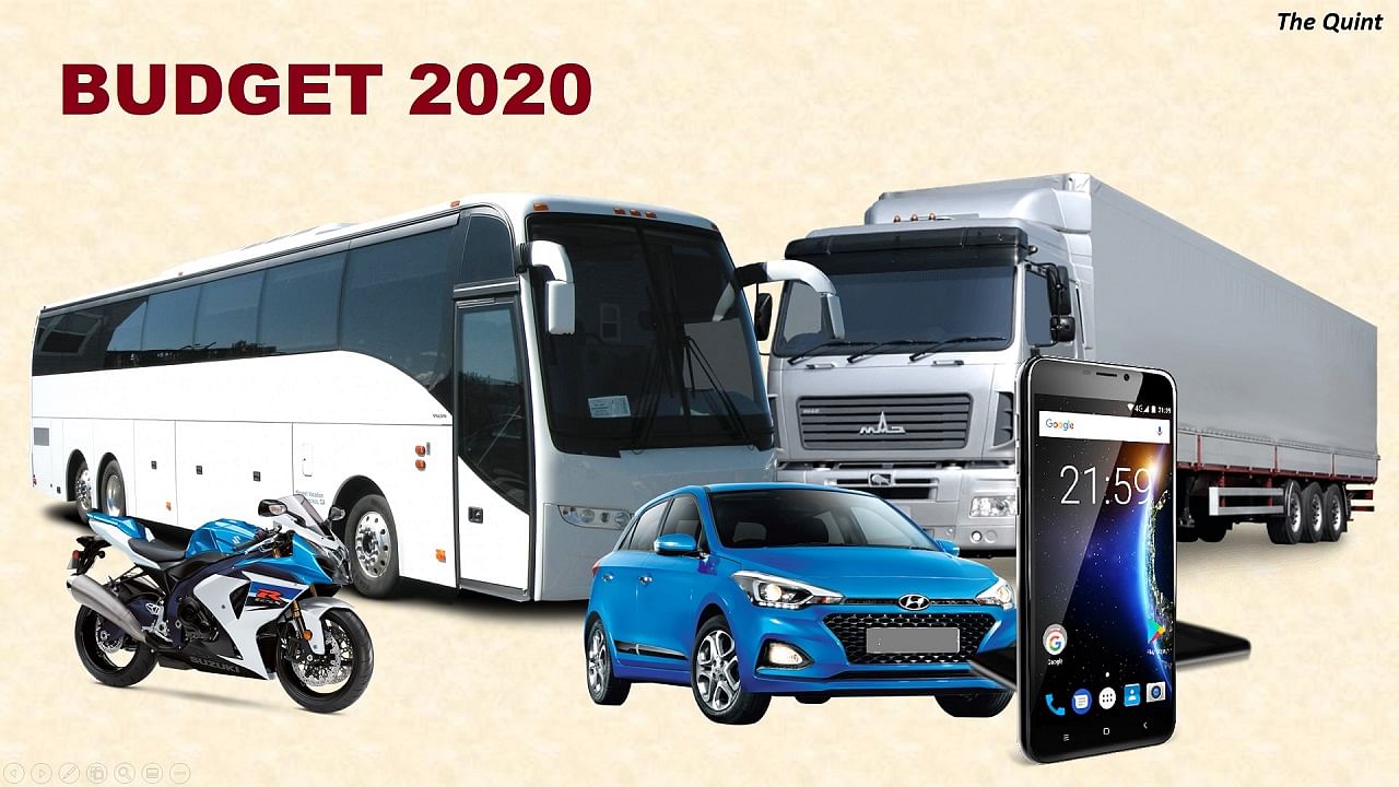 To encourage Make-in-India, customs duty has been increased on imported vehicles and mobile phone components.